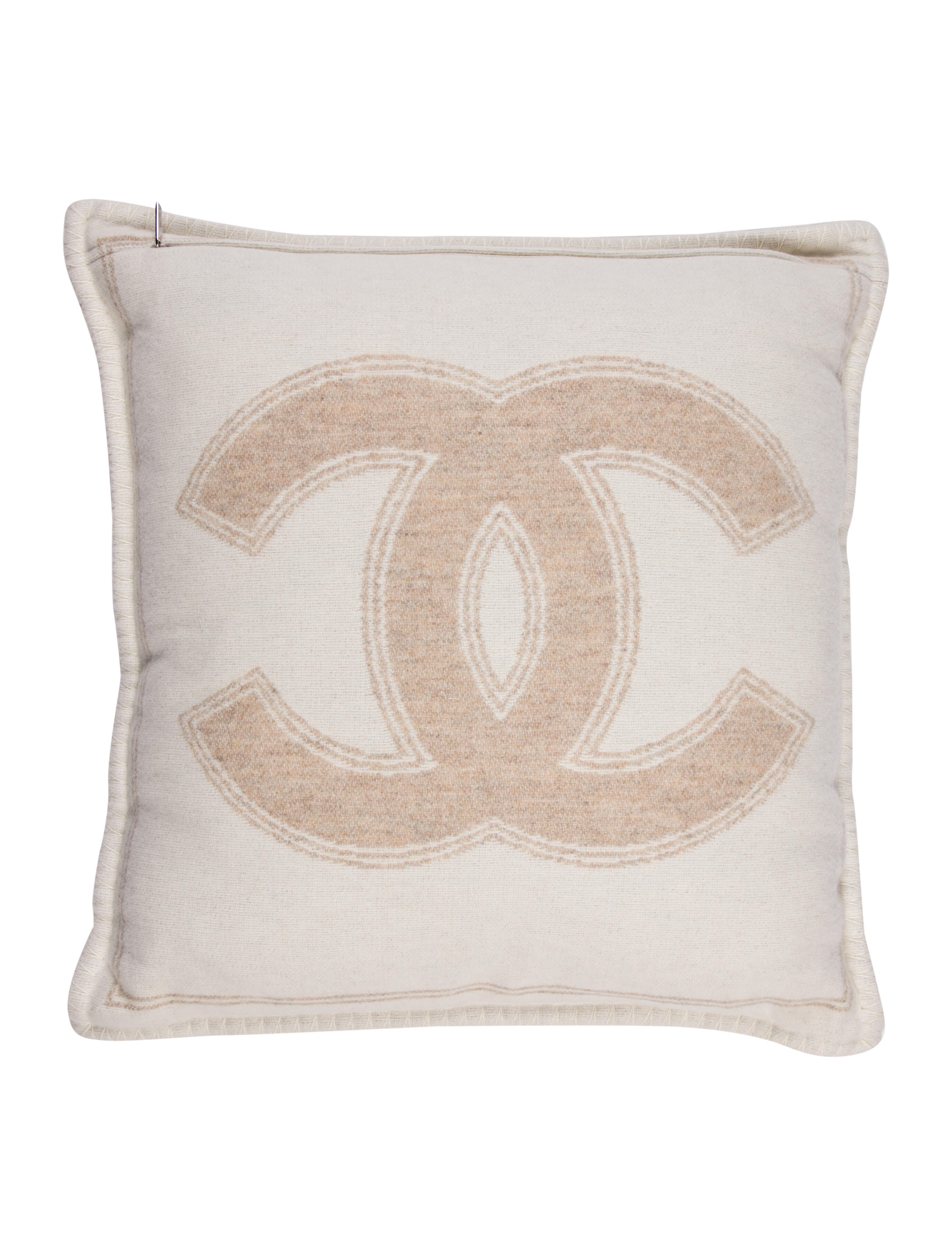 authentic chanel pillow