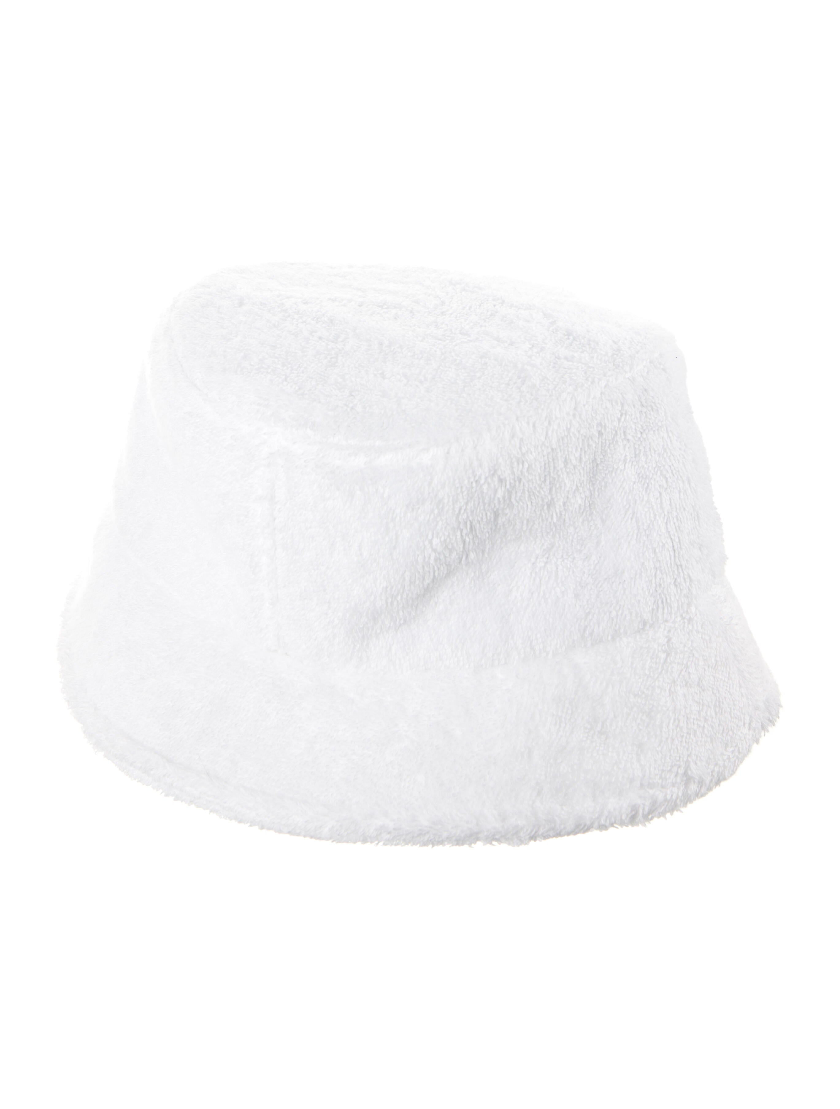 chanel terry bucket hat