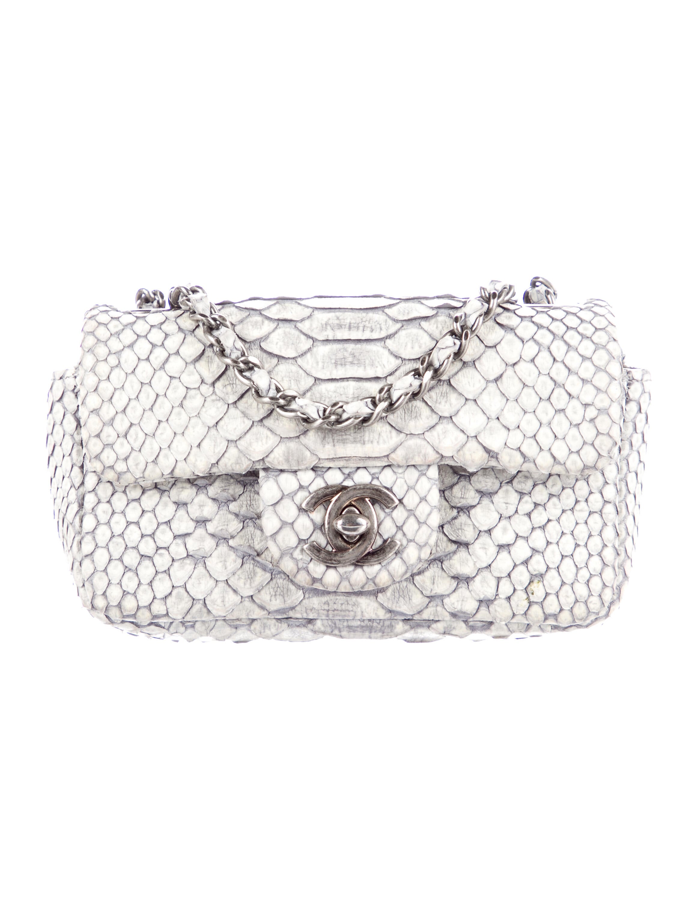 Chanel Python Extra Mini Flap Bag