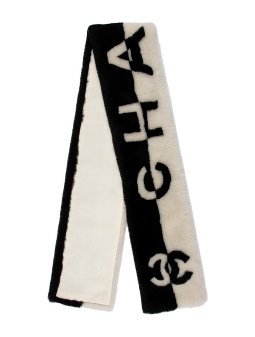 Chanel Shearling 2021 Scarf w/ Tags