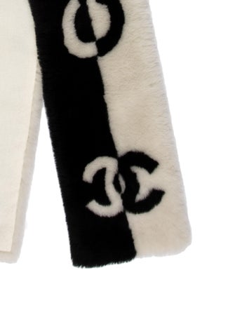Chanel Shearling 2021 Scarf w/ Tags