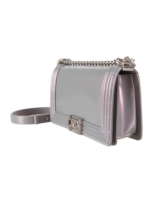 Chanel Iridescent Reverso Boy Bag Handbags CHA65256 The RealReal