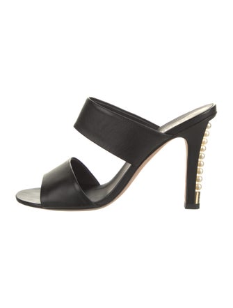 Chanel 2017 Faux Pearl Accents Slides