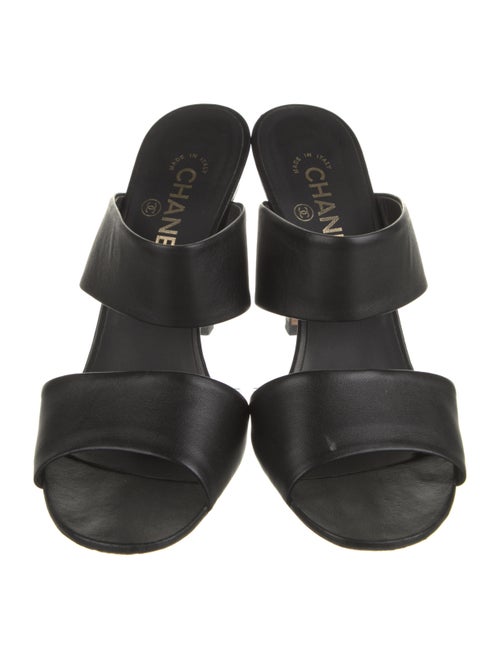Chanel 2017 Faux Pearl Accents Slides