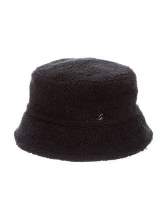 Chanel 2021 Terry Cloth CC Bucket Hat