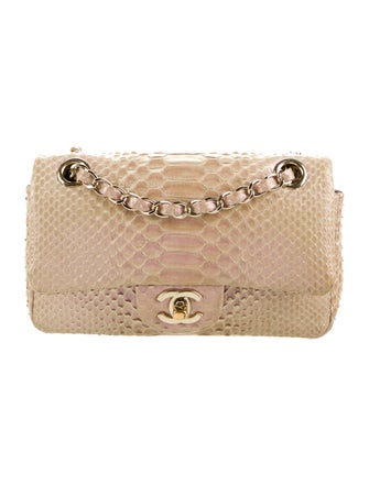 Chanel Mini Python Flap Bag