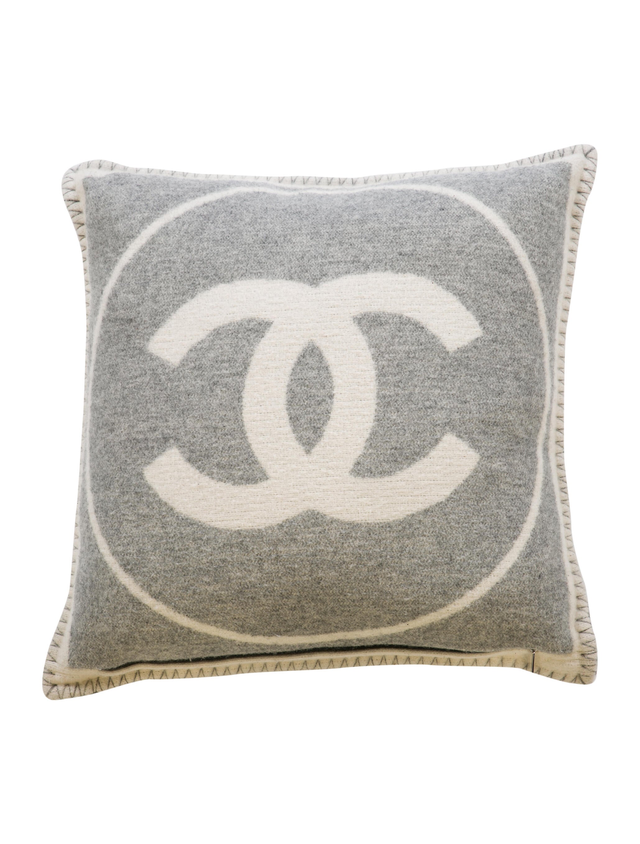 authentic chanel pillow