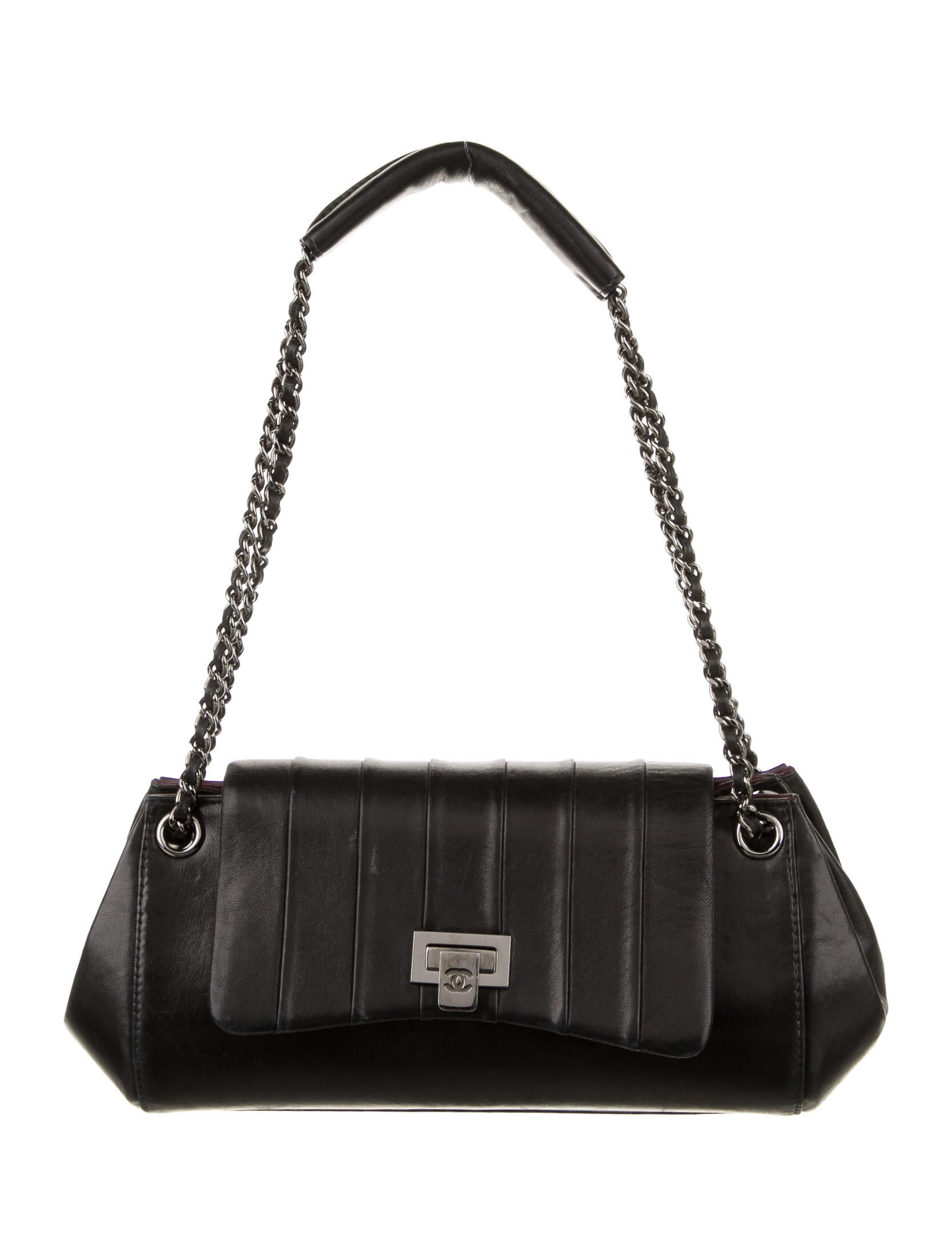 Chanel Vertical Quilt Accordion Flap Bag