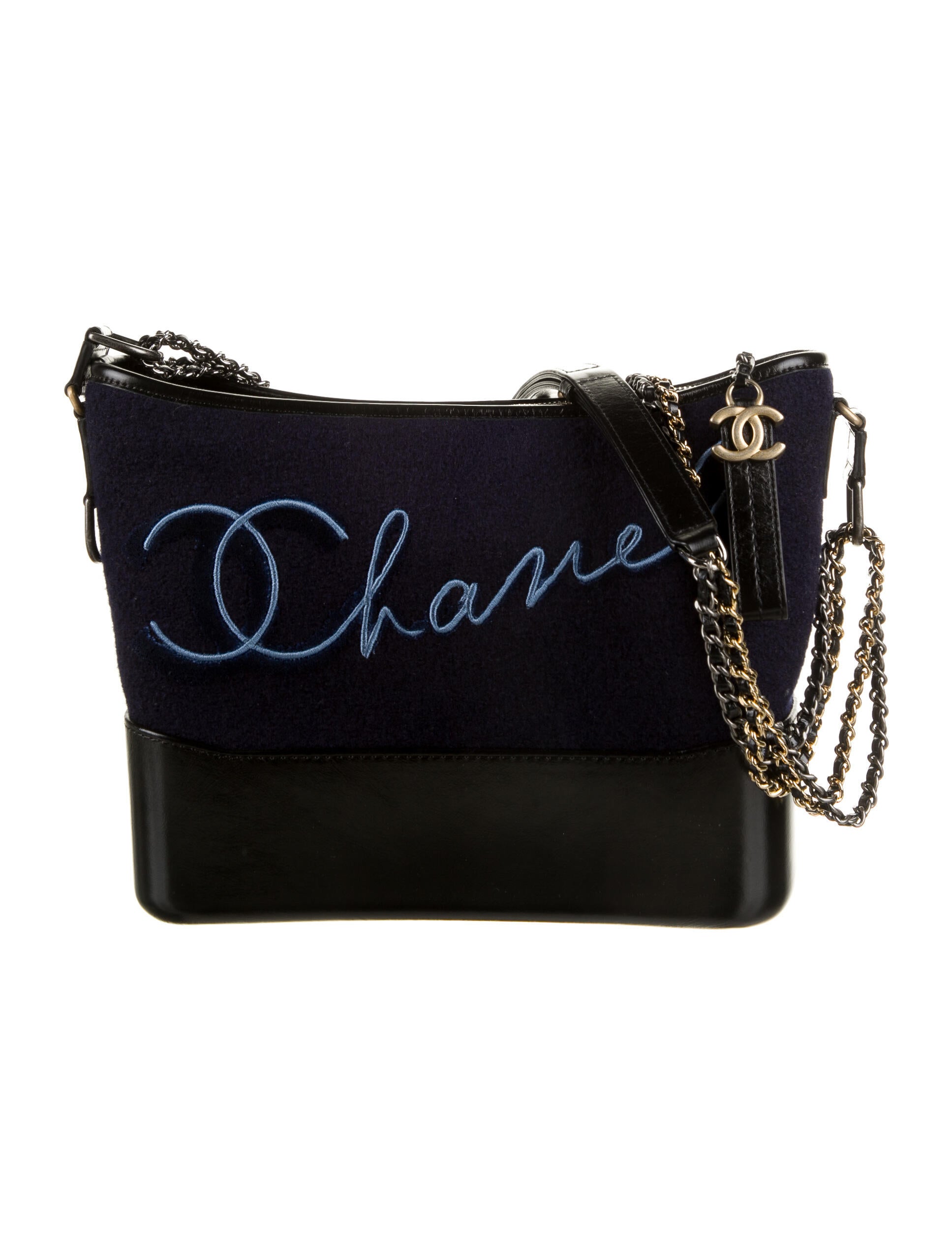 Chanel Paris-Hamburg Embroidered Large Gabrielle Bag