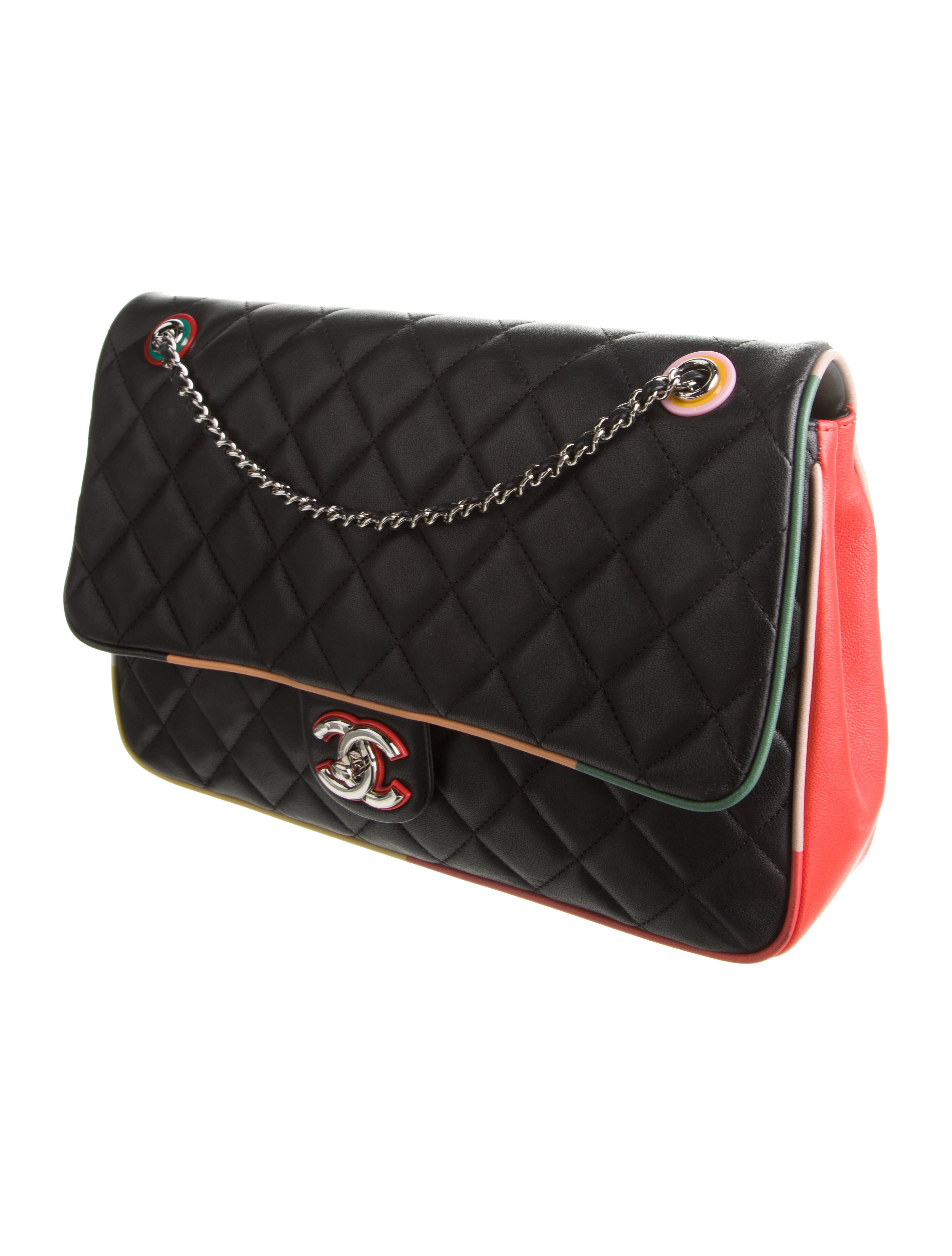 Chanel Cuba Color Jumbo Single Flap Bag