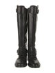 Chanel 2012 Interlocking CC Logo Riding Boots