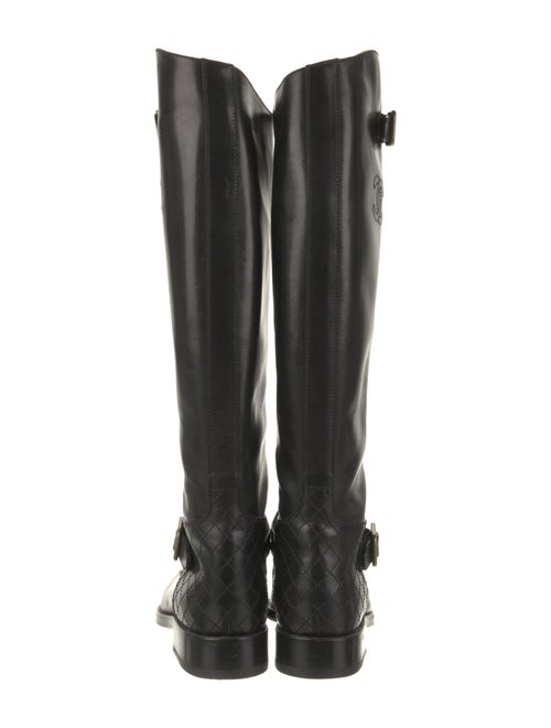 Chanel 2012 Interlocking CC Logo Riding Boots