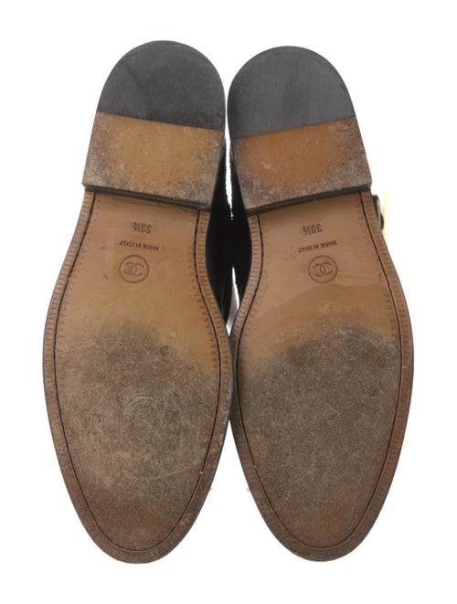 Chanel 2012 Interlocking CC Logo Riding Boots