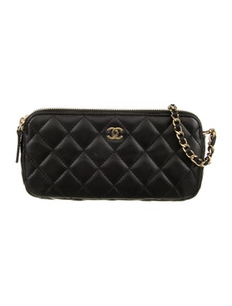 Chanel Double Zip Wallet on Chain