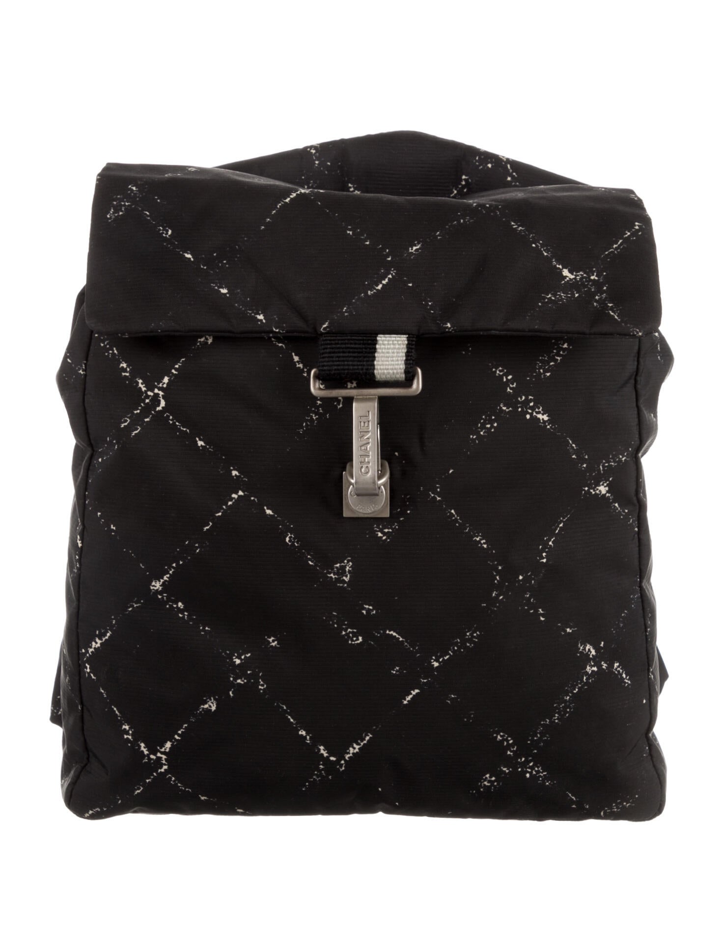 Chanel Vintage Mini Velvet Backpack Black Backpacks, Handbags