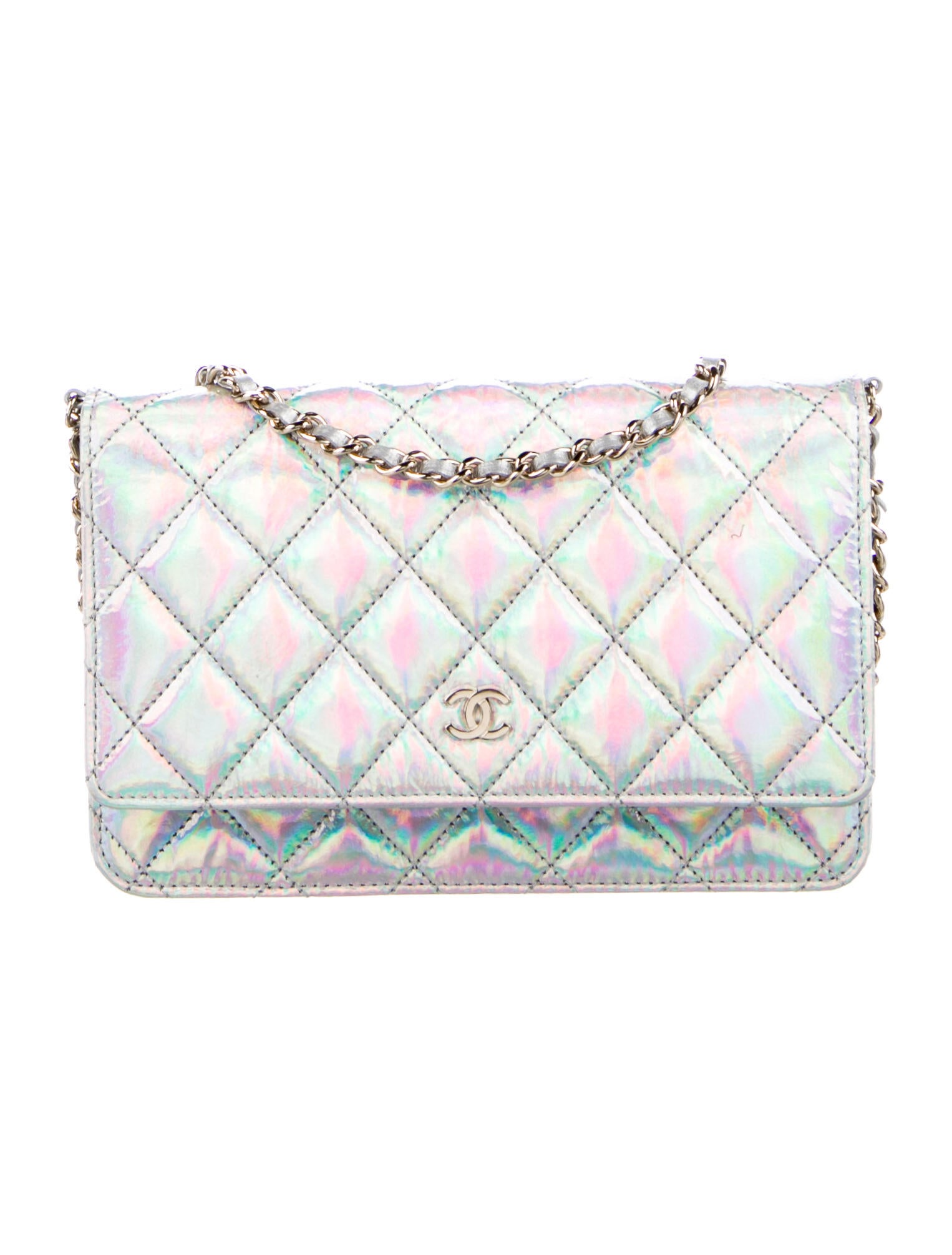 holographic chanel bag