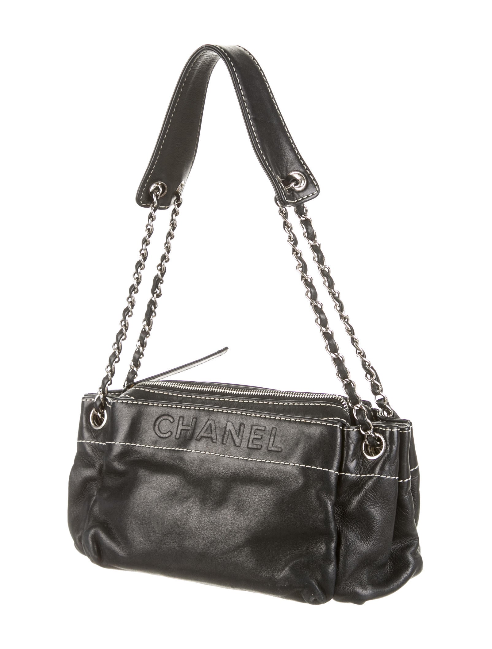 Chanel LAX Accordion Bag - Black Shoulder Bags, Handbags