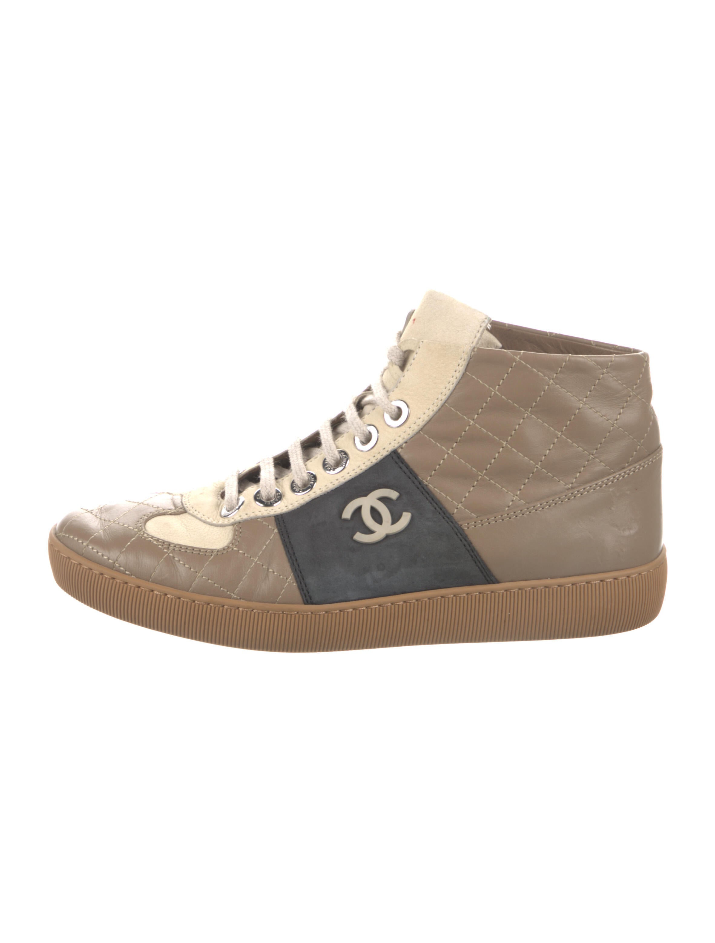 chanel braided raffia sneakers