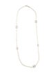 Chanel Faux Pearl & Strass CC Necklace