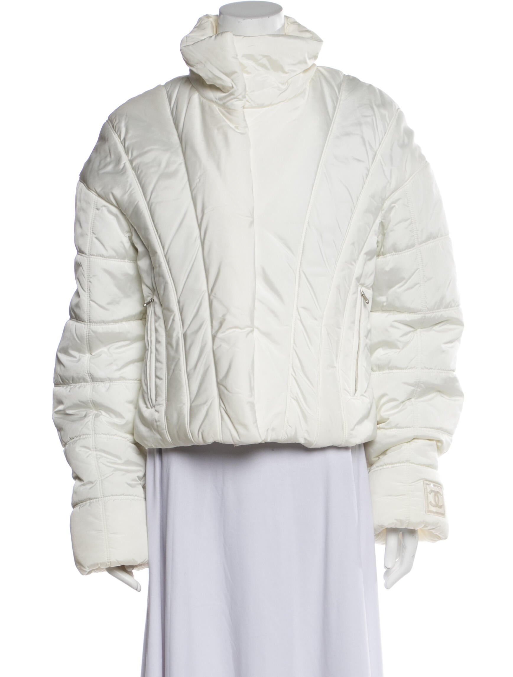 Chanel 2020 Tweed Pattern Evening Jacket w/ Tags White Jackets