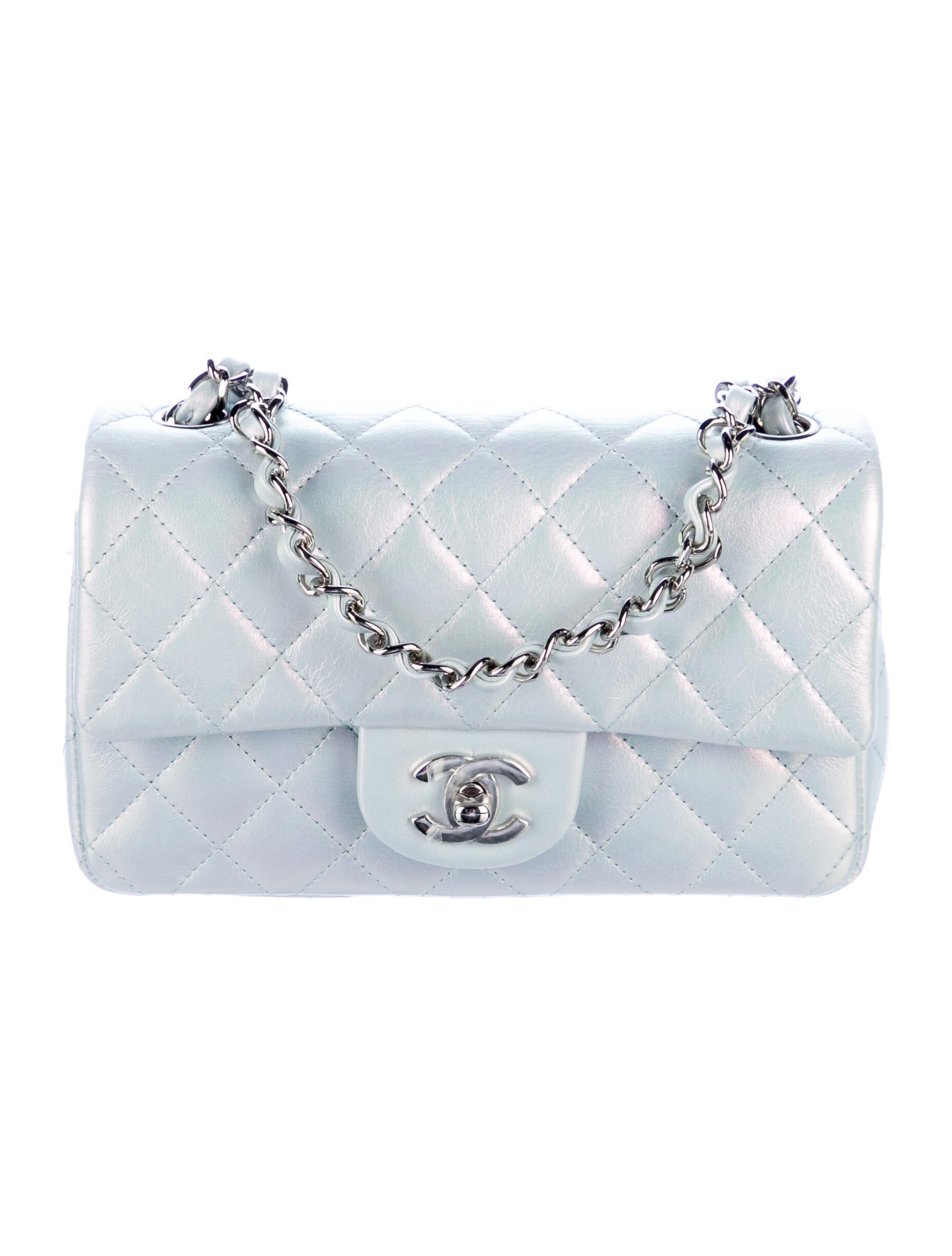 Chanel Classic Rectangular Mini Flap Bag Pink Mini Bags, Handbags