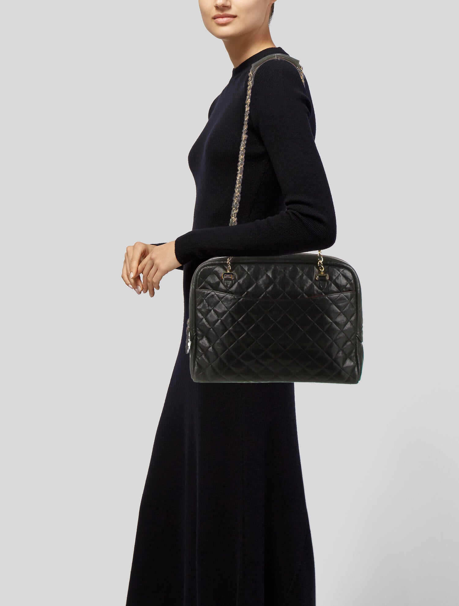 Chanel Vintage Quilted Shoulder Bag Shoulder Bags, Handbags The