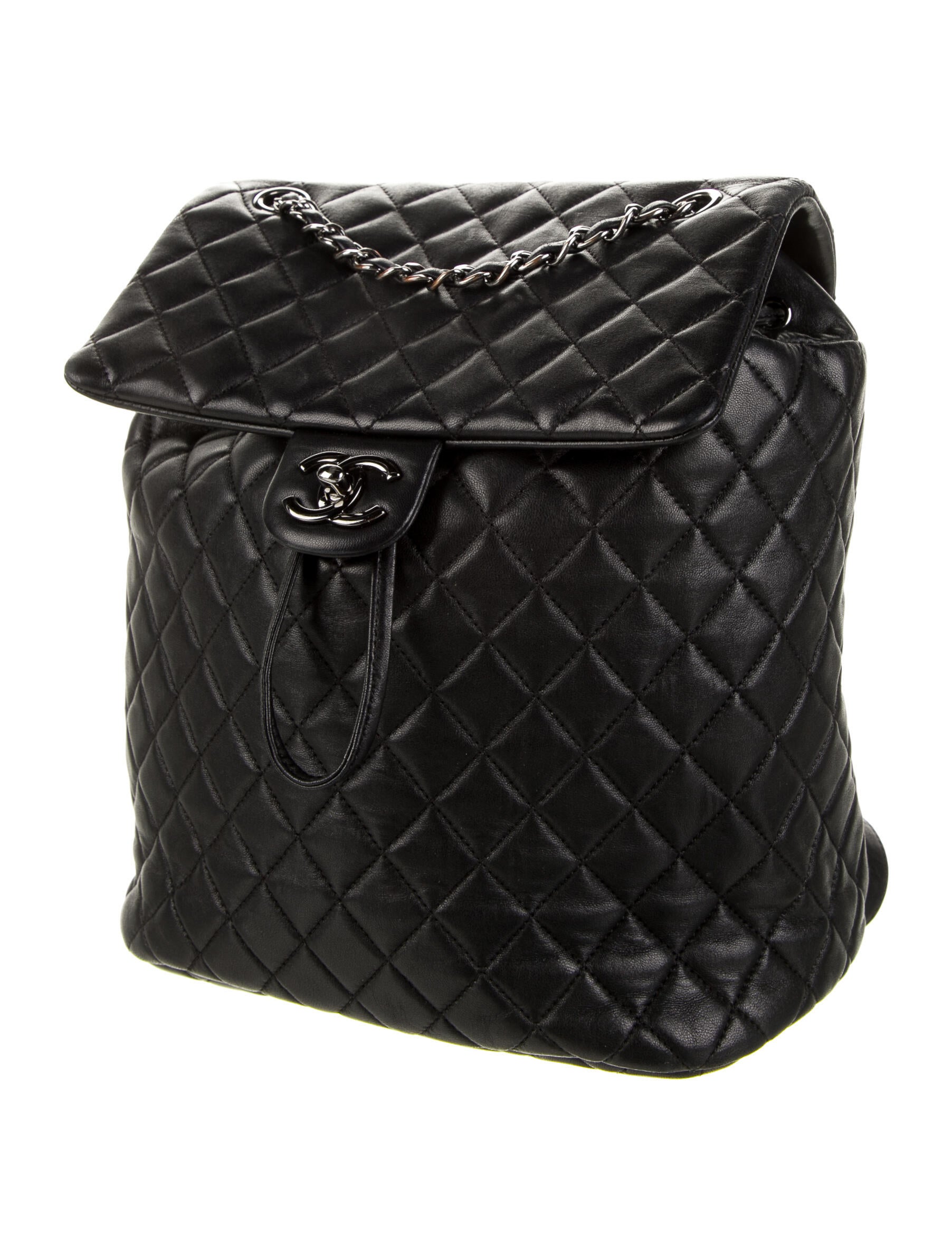 Chanel Large Urban Spirit Backpack Black Backpacks, Handbags