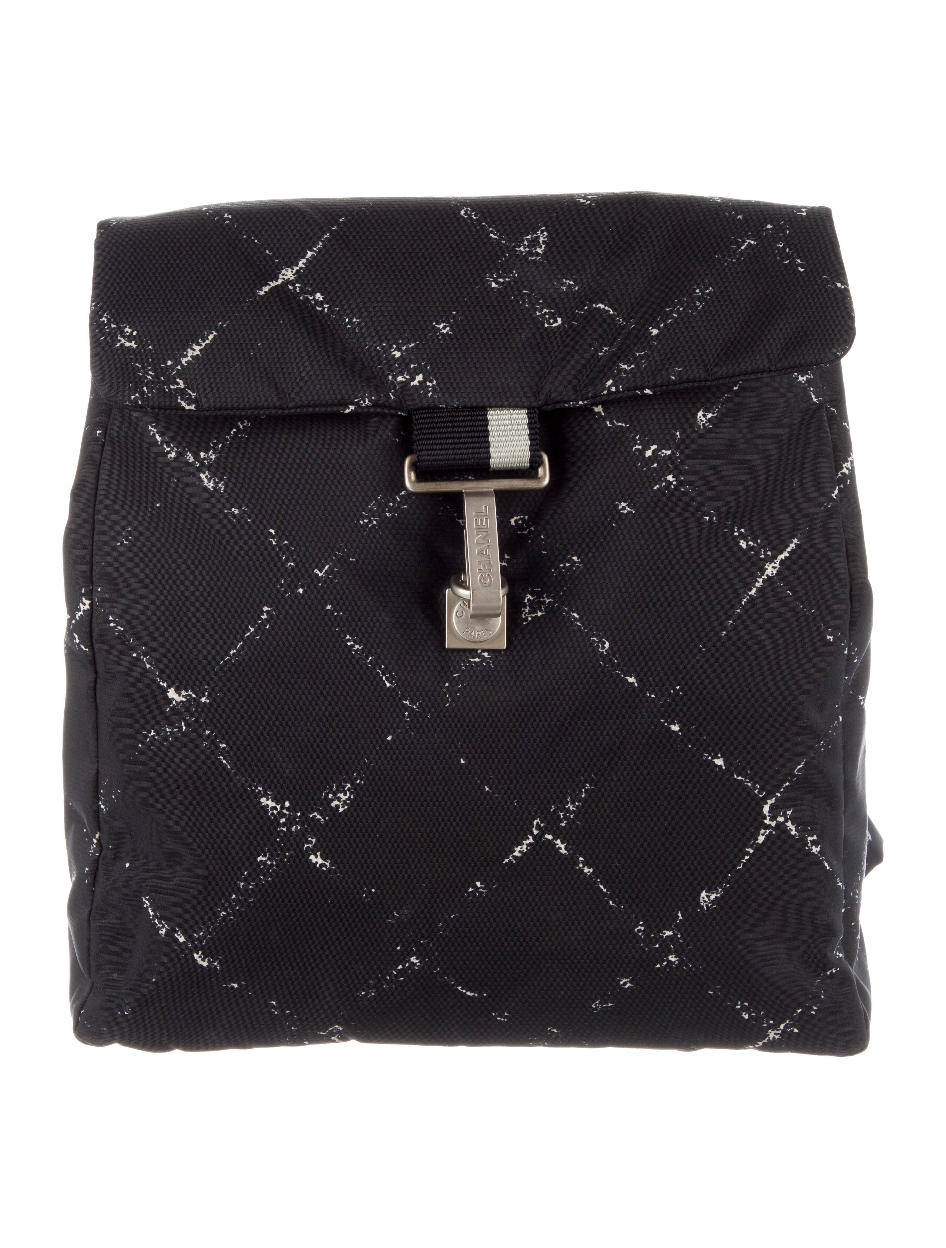 Chanel Vintage Mini Velvet Backpack Black Backpacks, Handbags