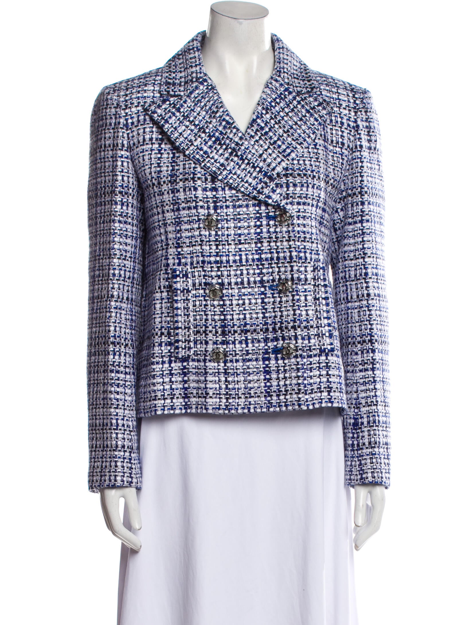 Chanel 2020 Tweed Pattern Blazer