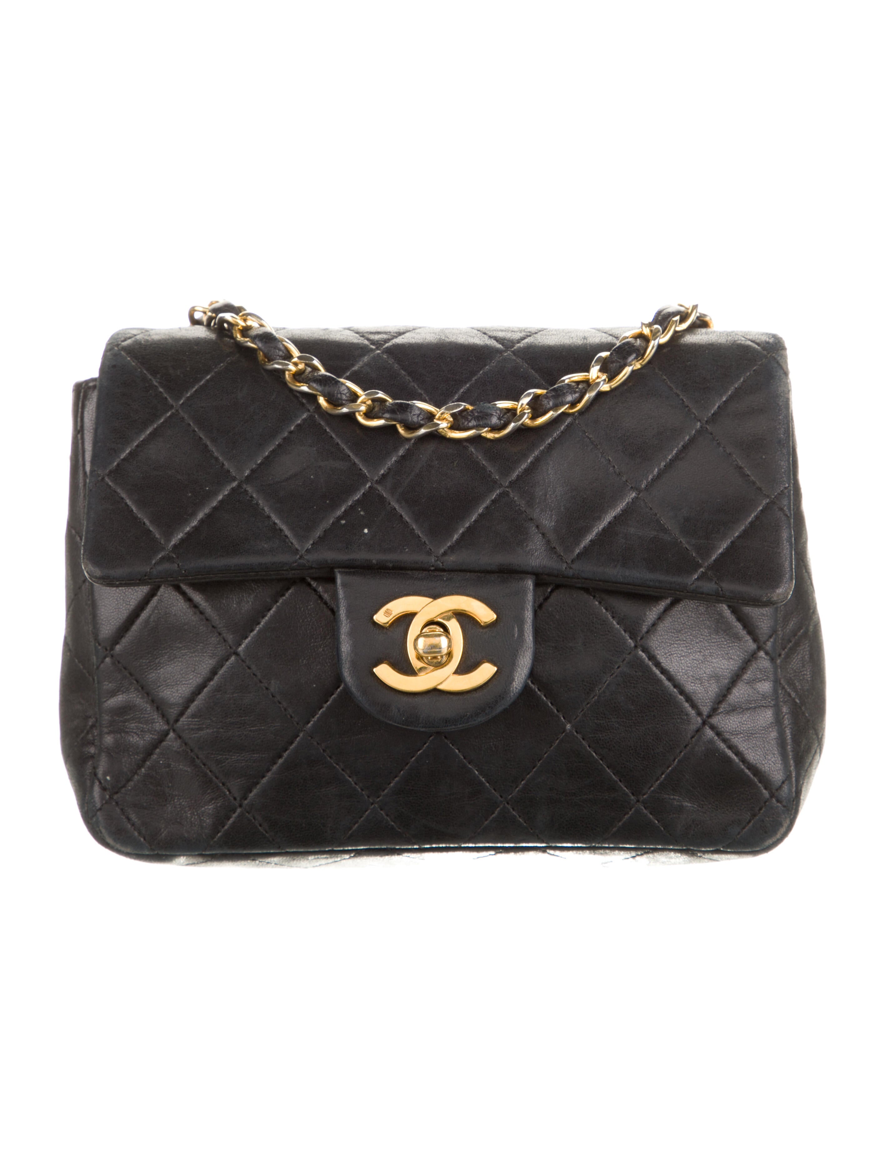 Chanel Rock and Chain Accordion Bag - Black Shoulder Bags, Handbags ...