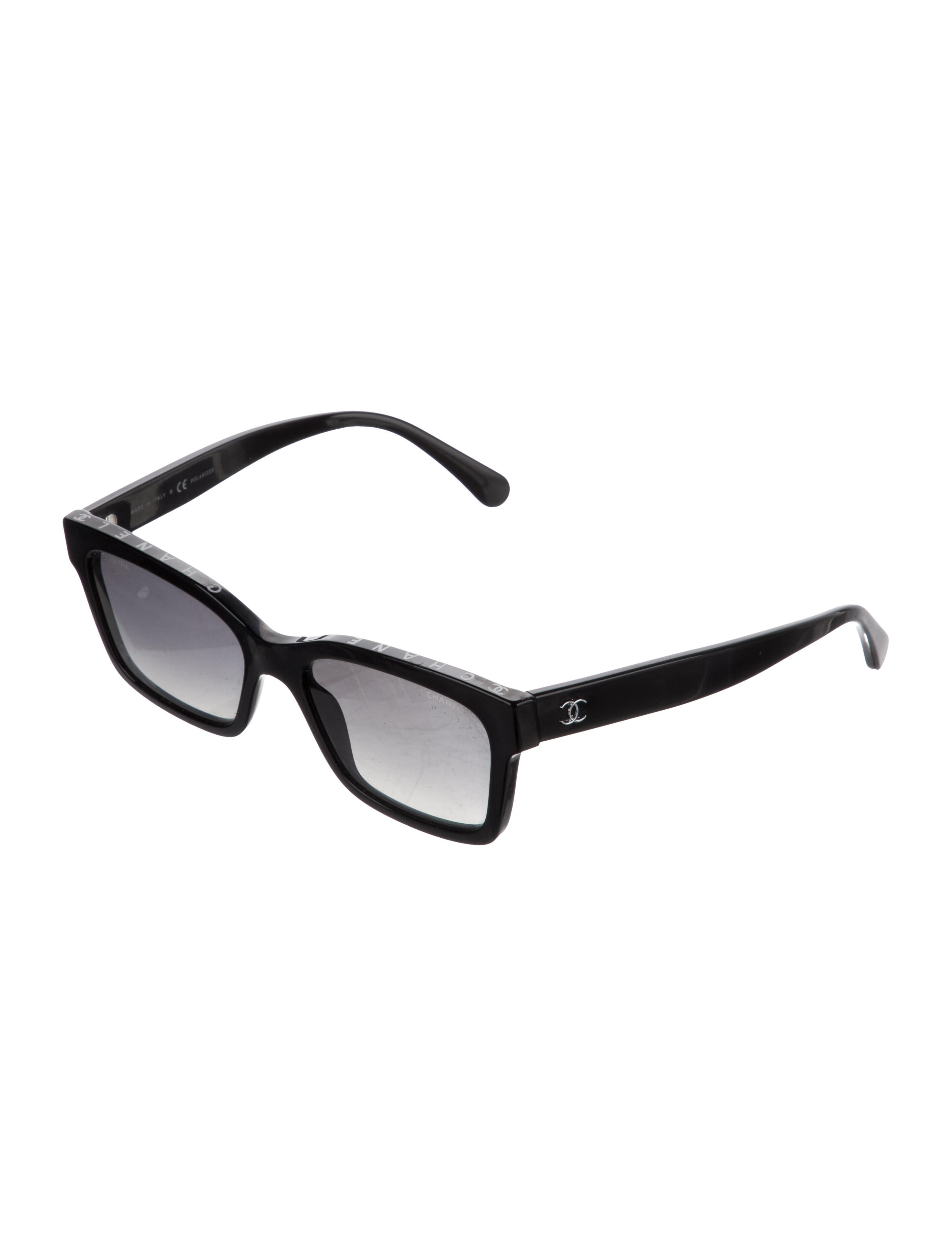 Black CC Square Sunglasses main image 0