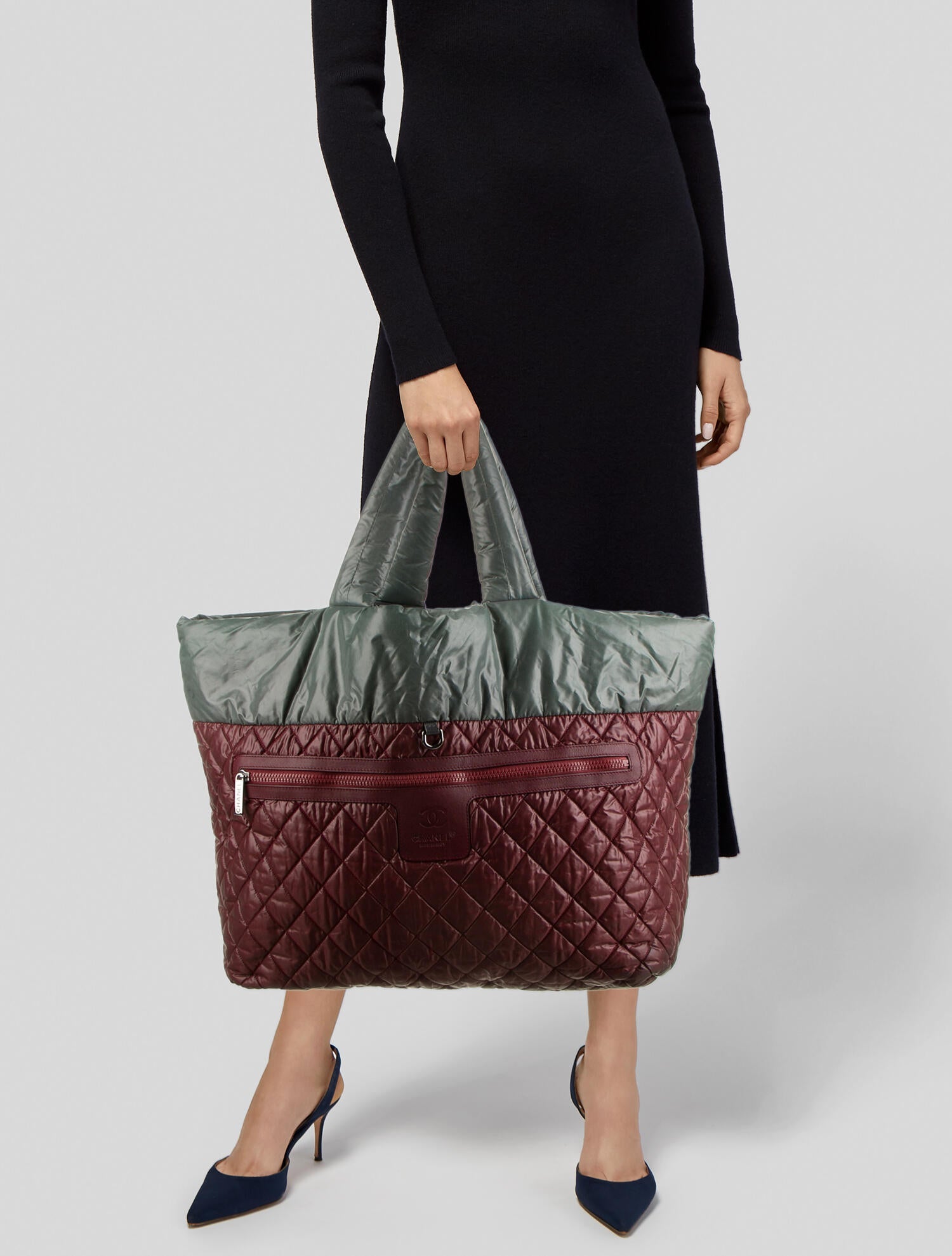 Chanel Large Coco Cocoon Tote - Burgundy Totes, Handbags - CHA768741 ...