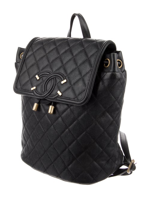 Chanel CC Filigree Backpack