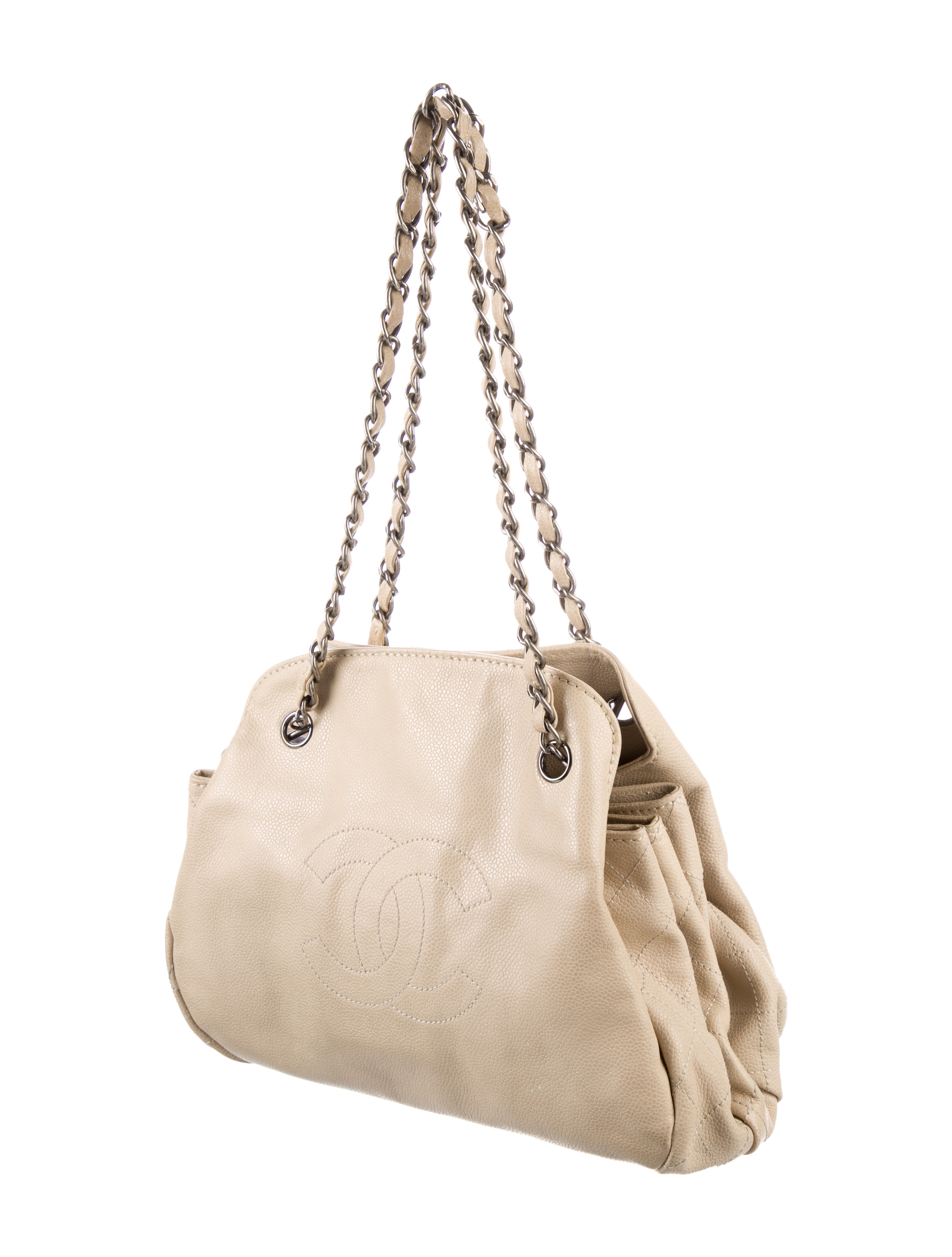 Chanel Timeless Accordion Shoulder Bag Neutrals Shoulder Bags, Handbags CHA776385 The RealReal