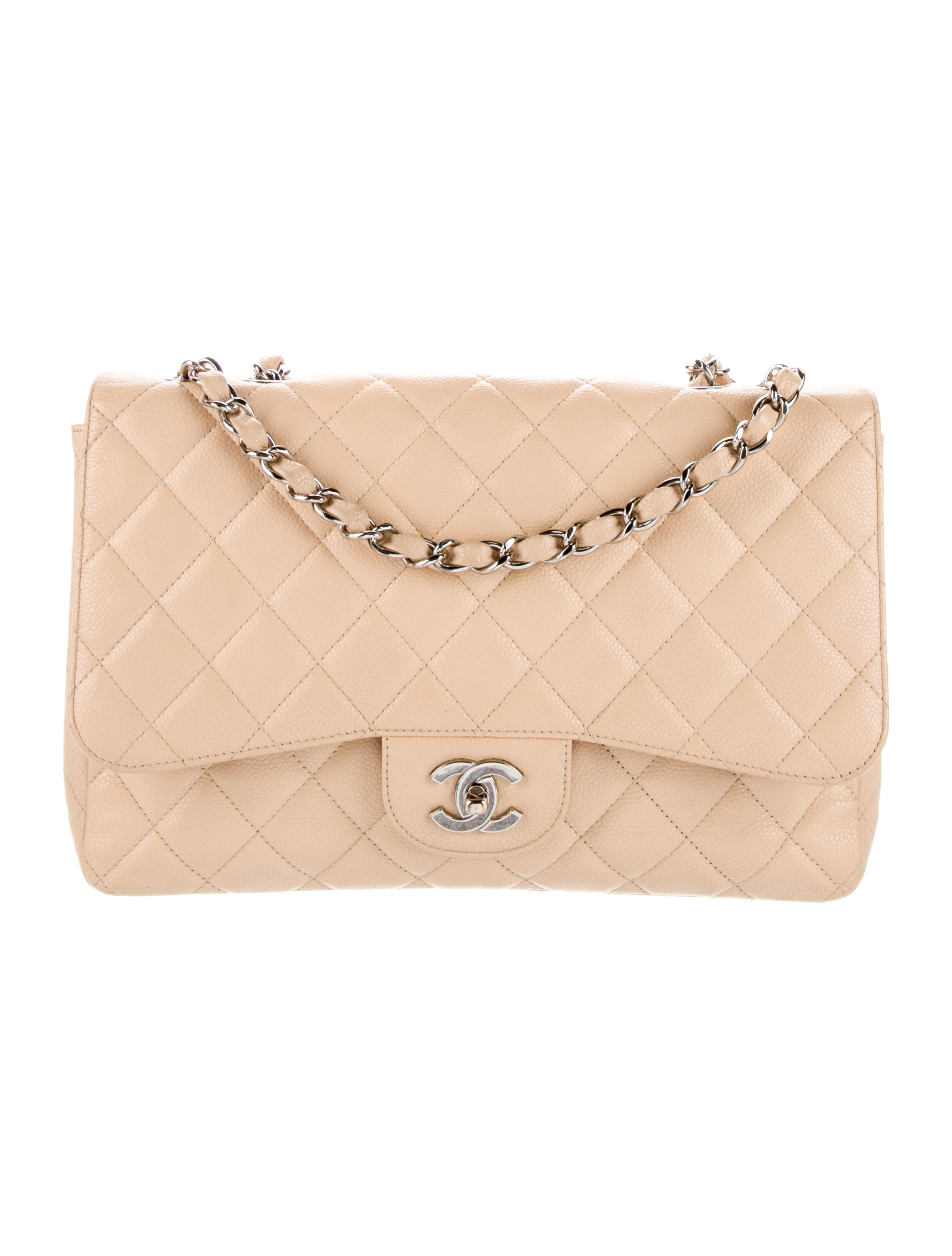 Chanel Jumbo Caviar Classic Flap Bag