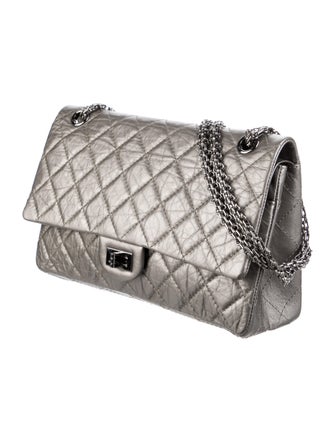 Chanel Metallic Reissue 226 Double Flap Bag