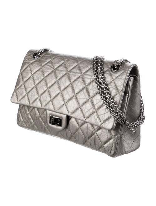 Chanel Metallic Reissue 226 Double Flap Bag
