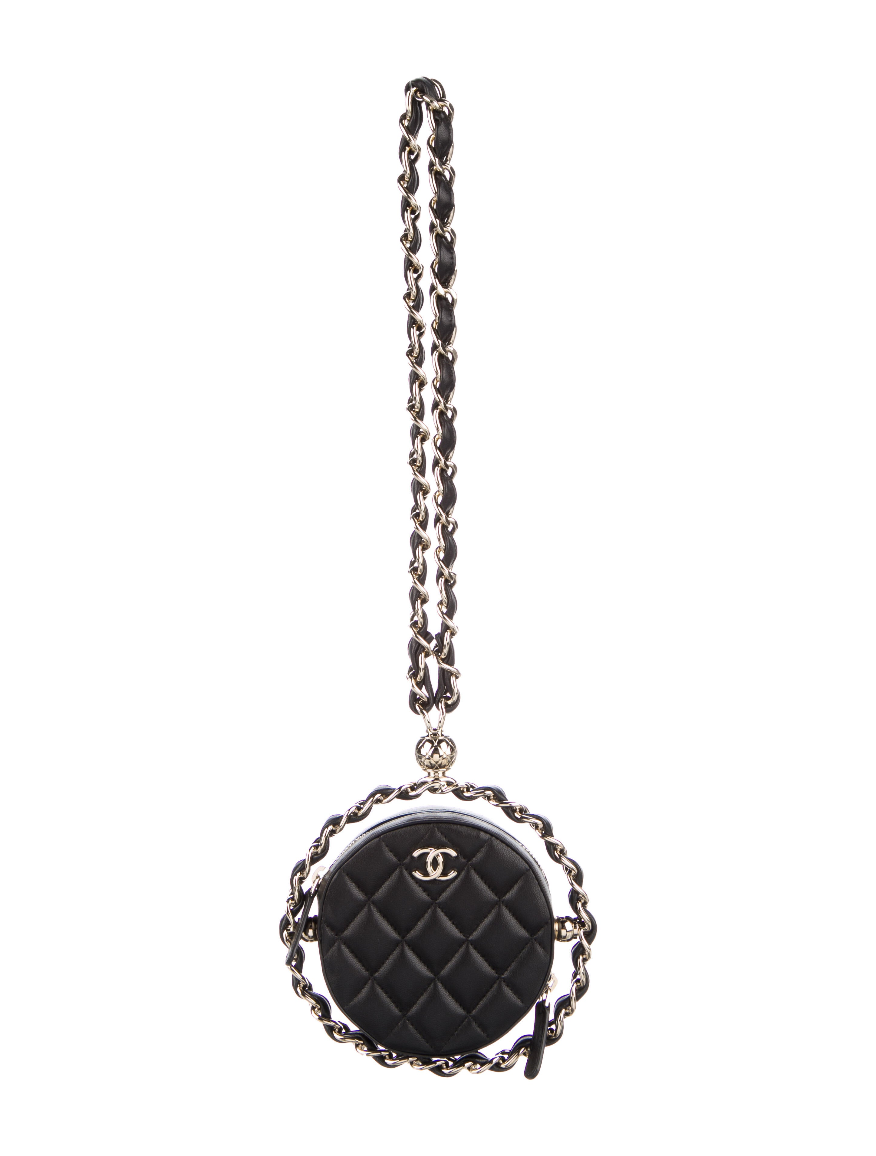 Chanel Embellished Box Clutch Black Clutches, Handbags CHA144339