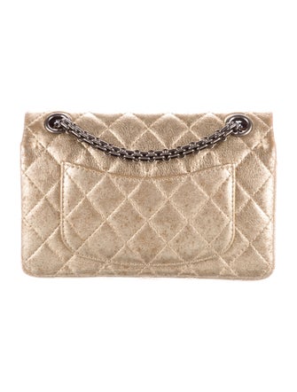 Chanel Metallic Reissue 224 Double Flap Bag