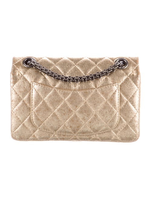 Chanel Metallic Reissue 224 Double Flap Bag