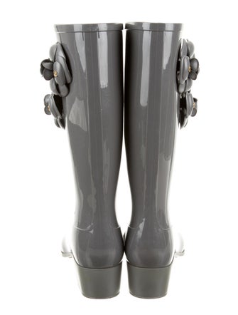 Chanel Rain Boots