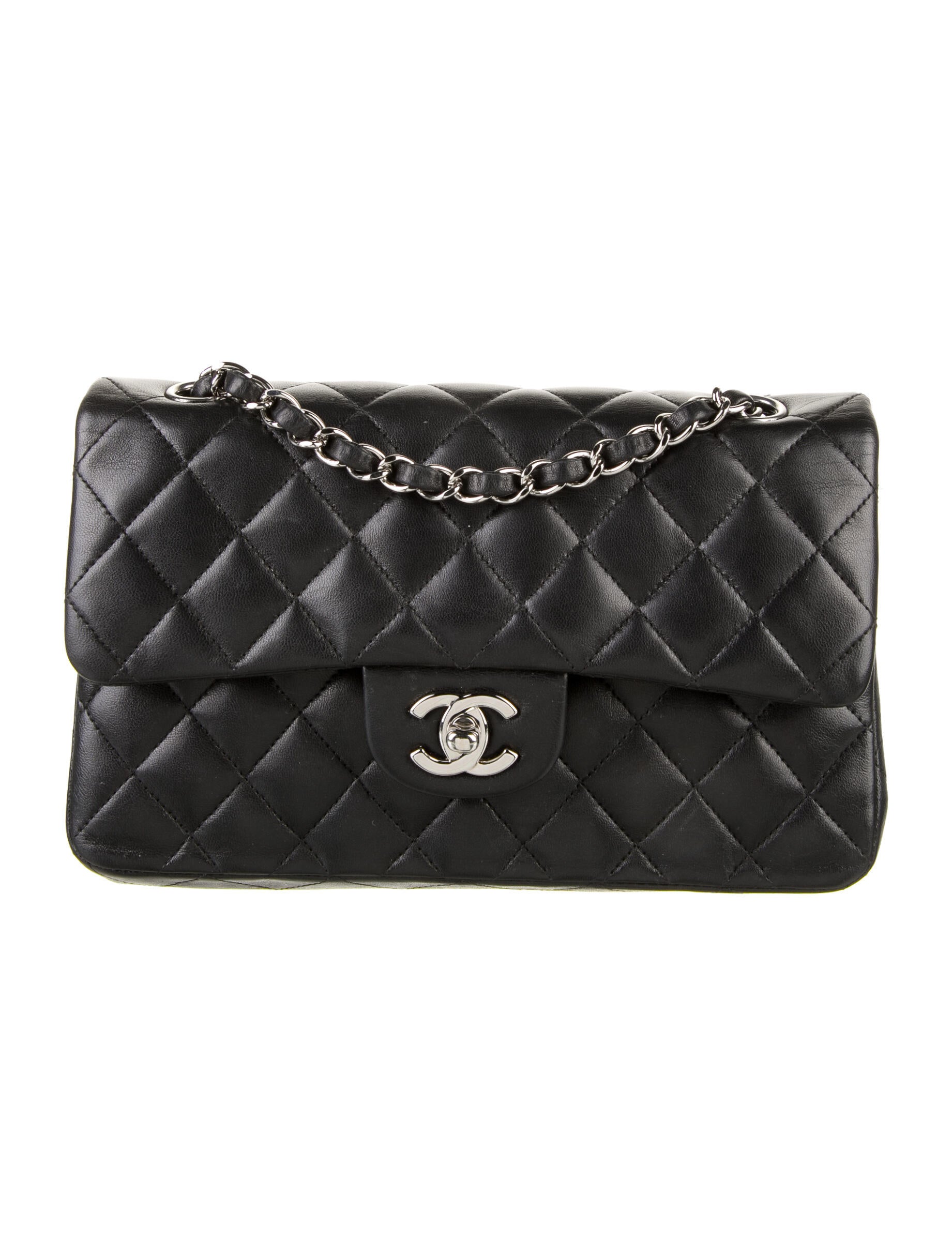 Chanel Classic Small Double Flap Bag Black Shoulder Bags, Handbags