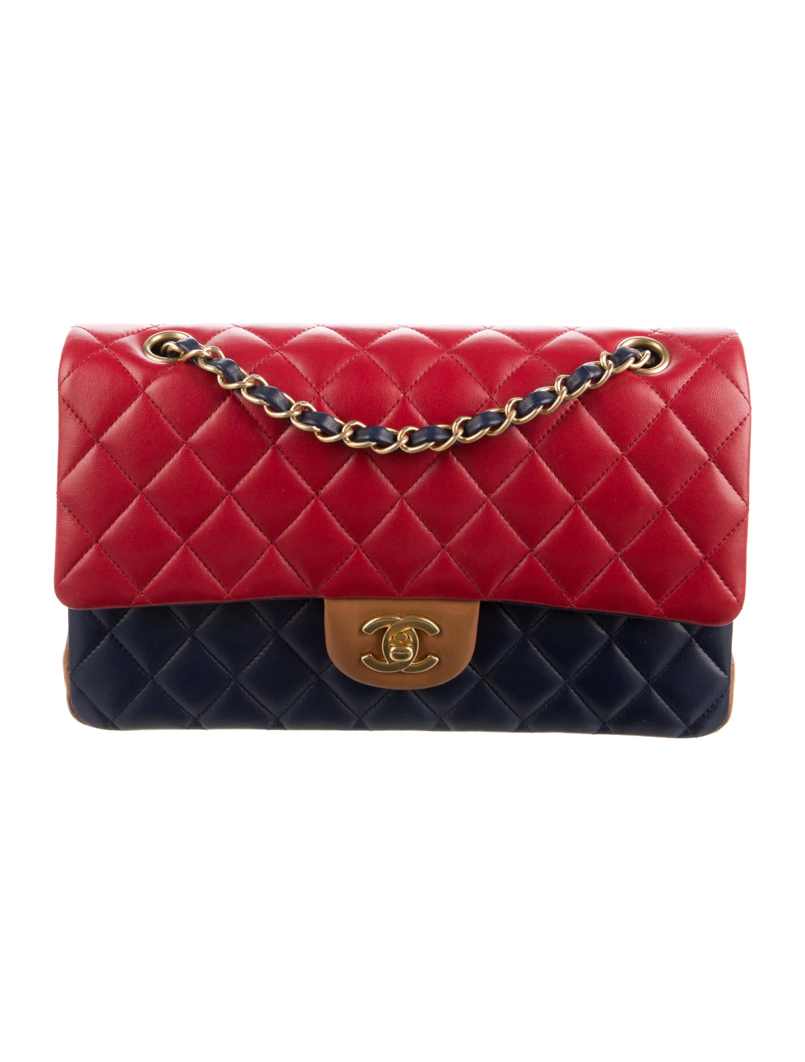 Chanel 2016 Classic Jumbo Double Flap Bag Blue Shoulder Bags, Handbags CHA215047 The RealReal