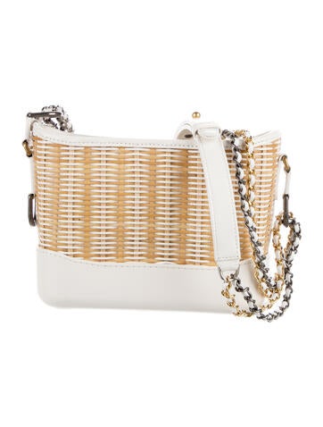Chanel Crossbody Bags 2020 Small Rattan Gabrielle Hobo