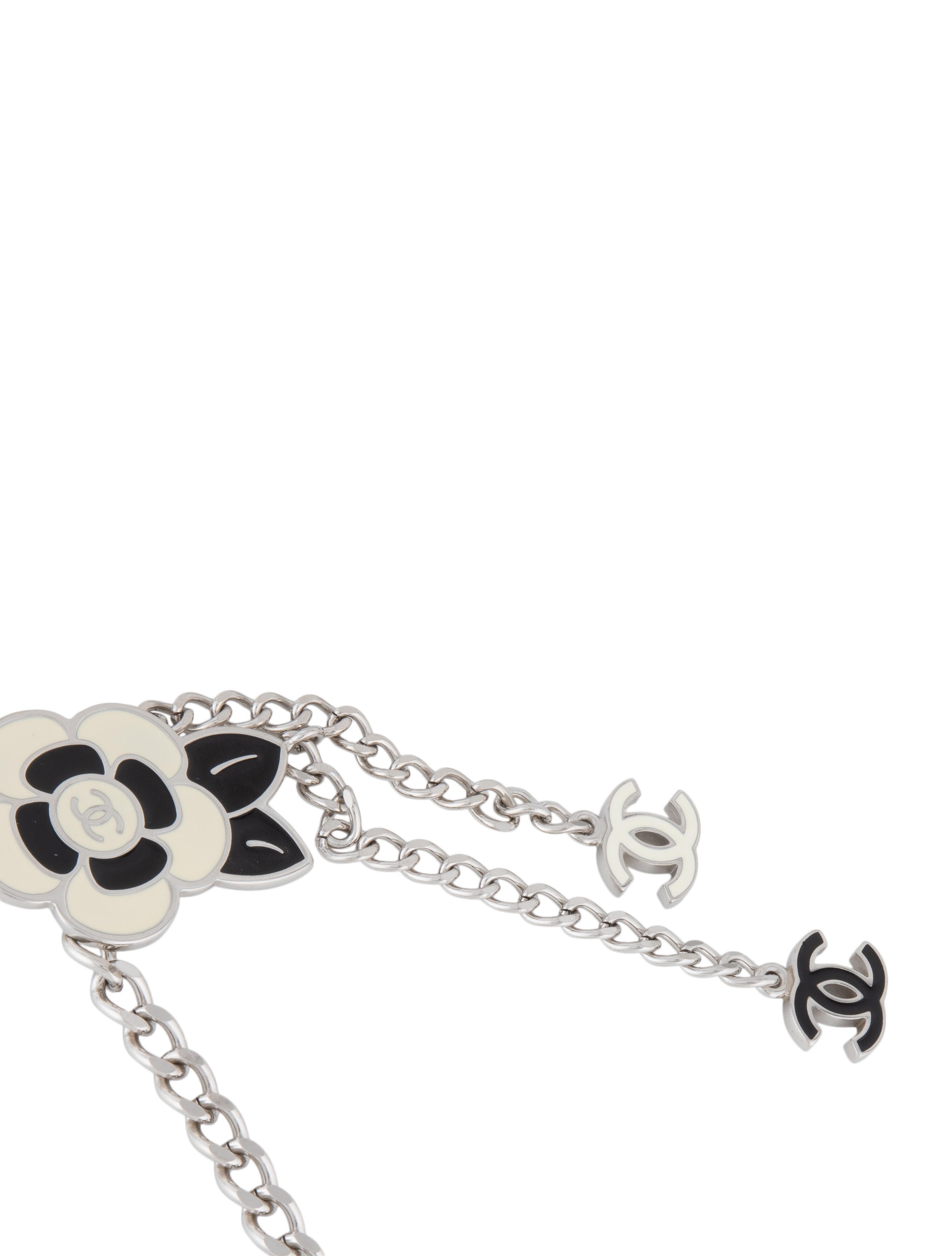 CHANEL 25S CHAIN BELT IN SILVER METALLIC 614405 main image 1
