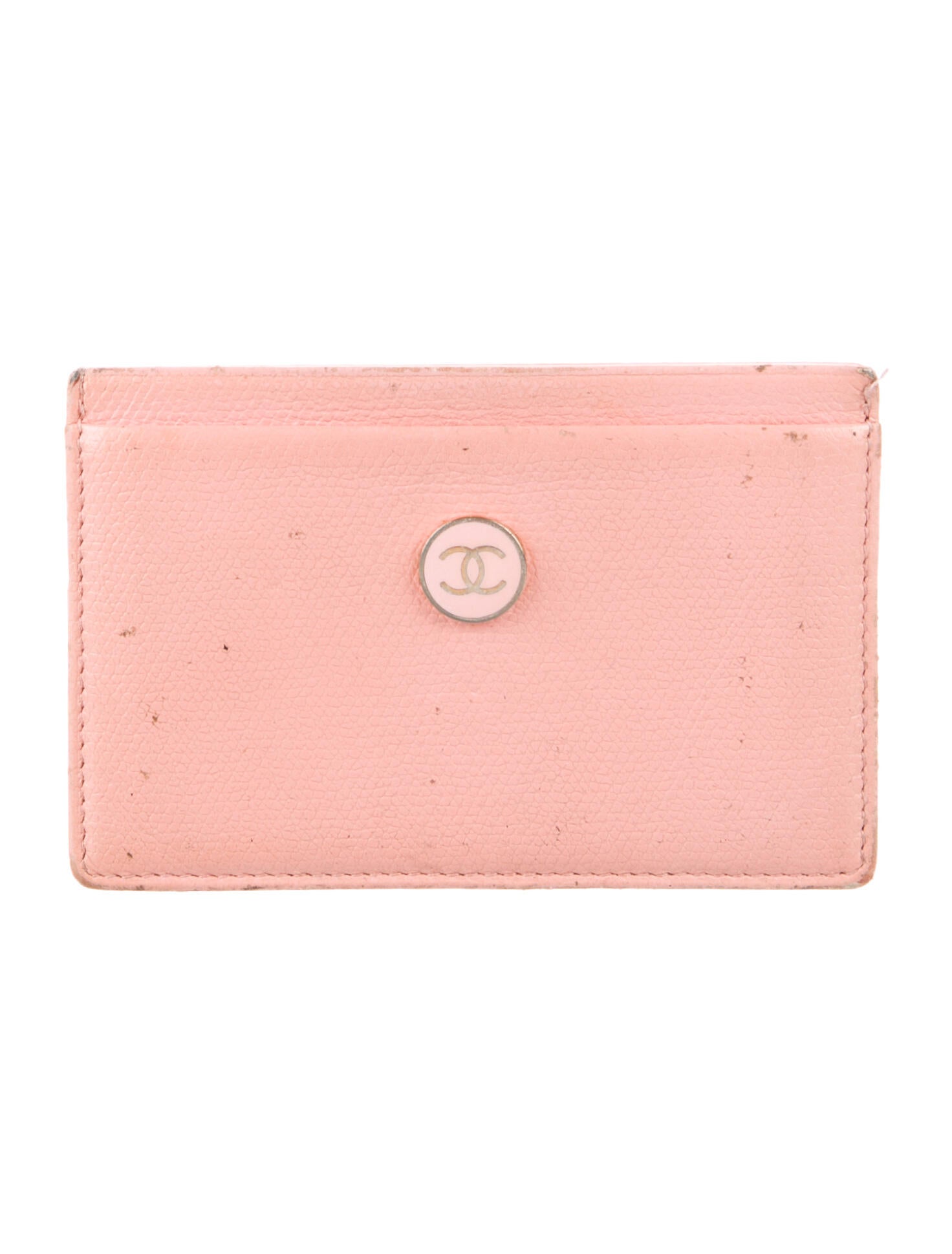 Chanel Vintage 20042005 Card Holder Pink Wallets, Accessories