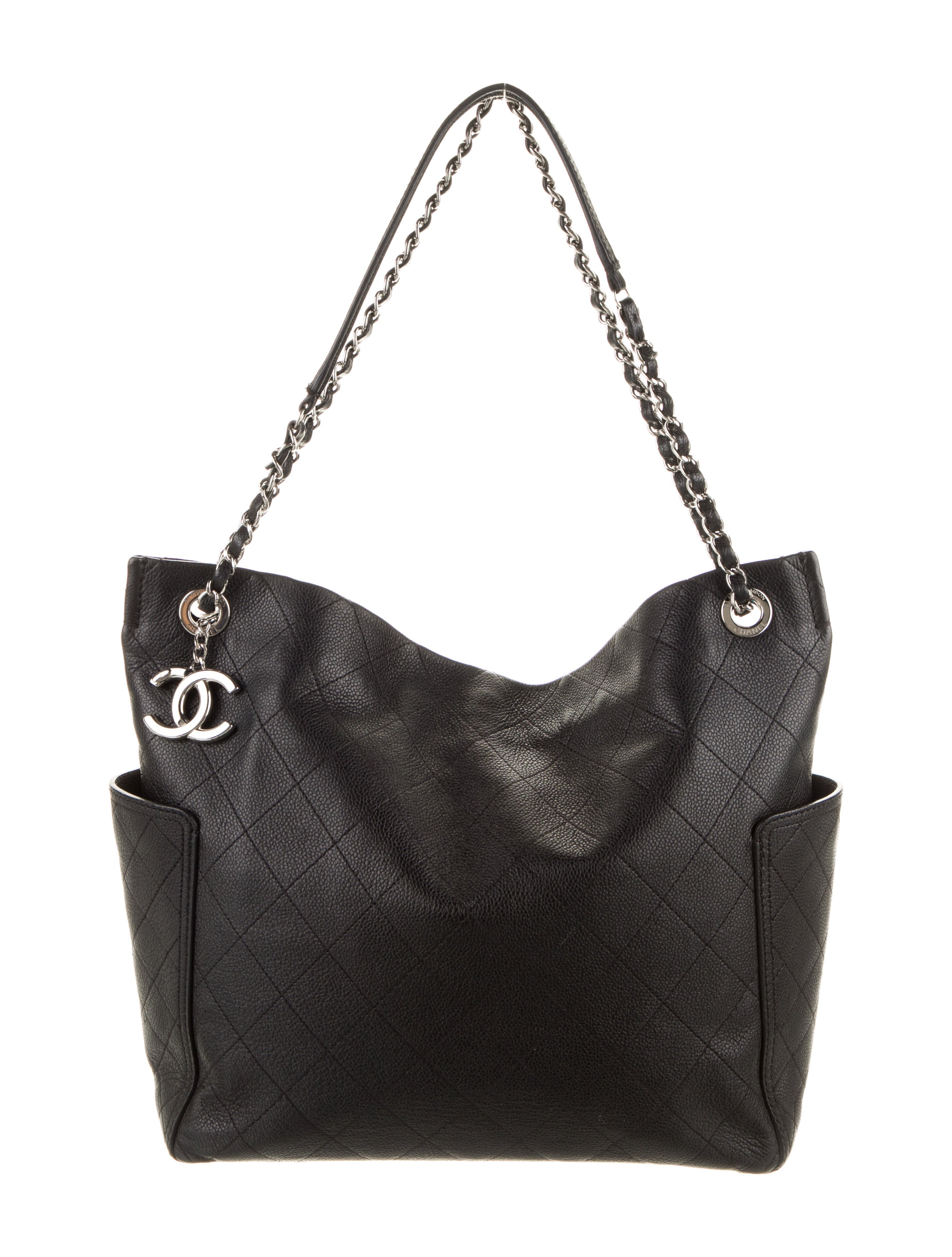 Chanel Grand Shopping Tote Black Totes, Handbags CHA325874 The