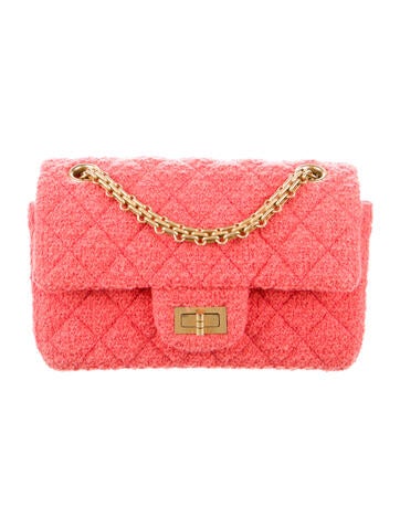 Chanel Shoulder Bags Tweed Reissue Mini Flap Bag