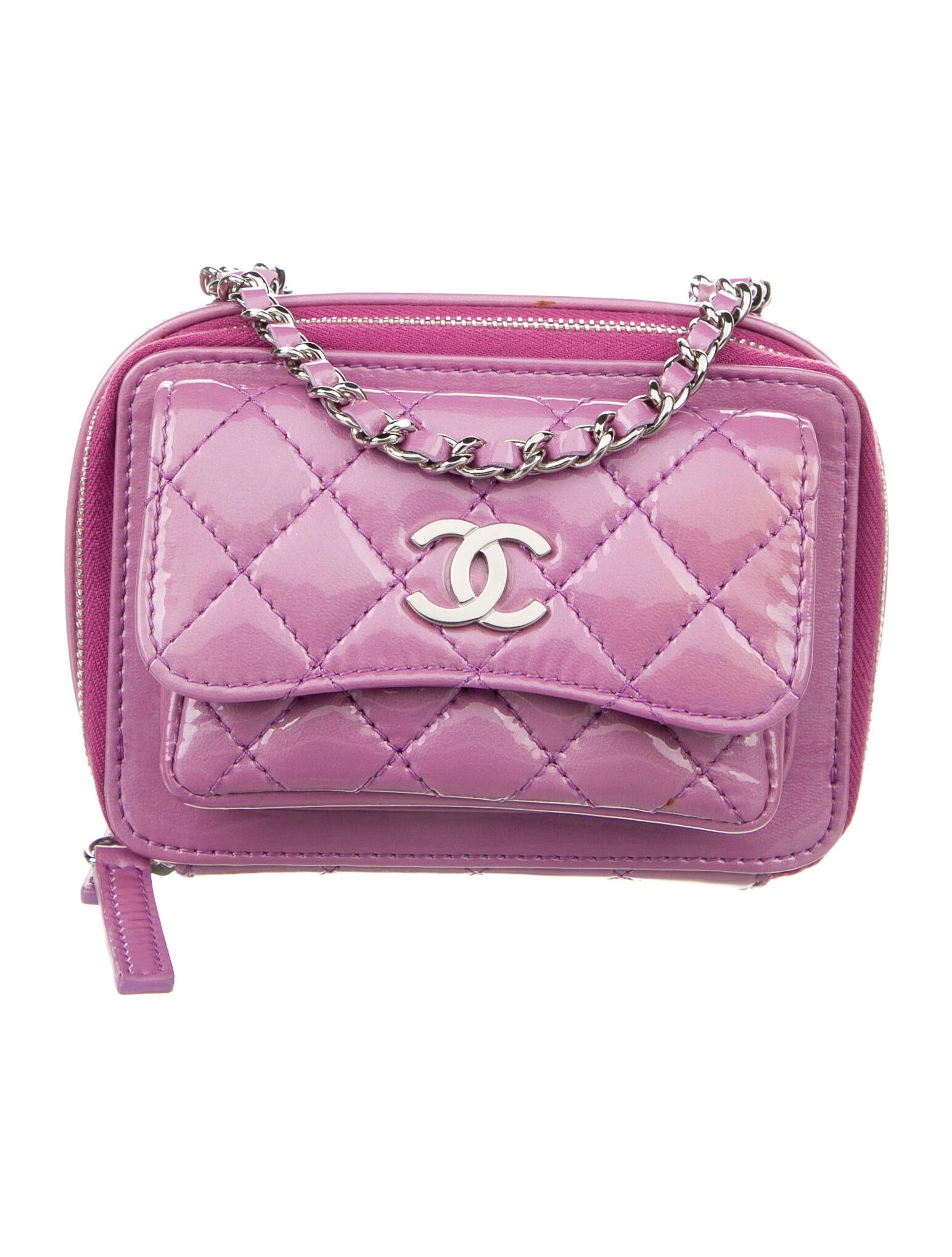 Chanel Vintage Small Diana Flap Bag Purple Crossbody Bags, Handbags