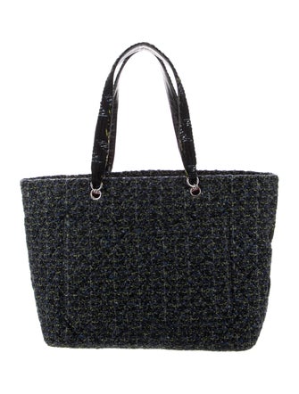 Chanel Large Tweed Ligne Cambon Tote